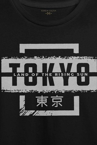 Kendim Seçtim Japoneză Tokyo City Japonia Japonia Tricou imprimat Tricou unisex