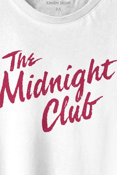 Kendim Seçtim Μπλουζάκι Unisex με τυπωμένο λογότυπο The Midnight Club