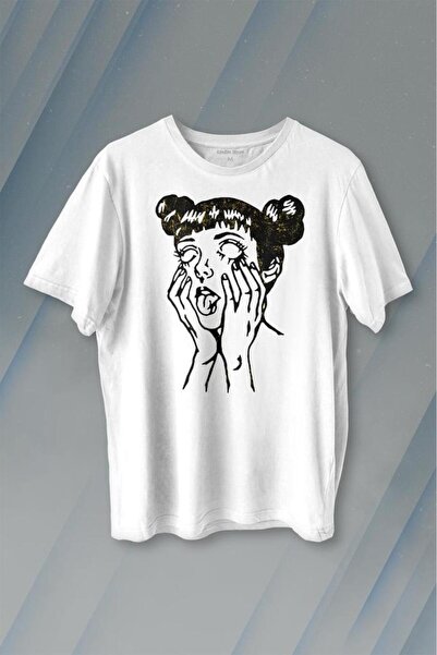 Kendim Seçtim Psyco Manga Gothic - Unisex majica, tamna Štampano T-shirt