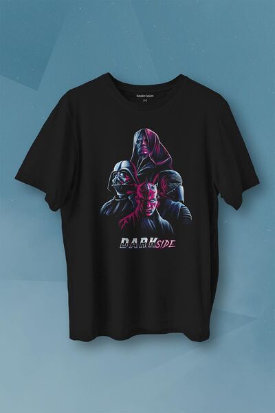 Kendim Seçtim Tricou cu imprimeu Darth Side Dark Side Star Wars Tricou unisex