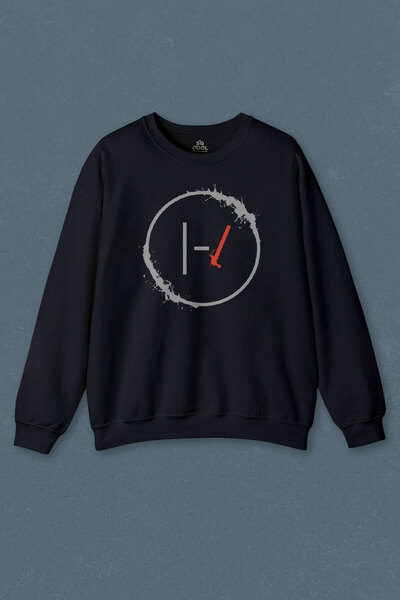 so cool Hanorac bleumarin Twenty One Pilots Stressed Out Imprimat Transpirați...