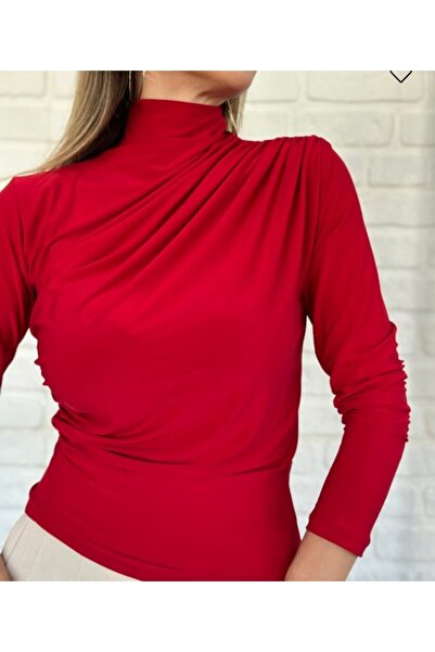 Erkul Tulipa Butik drapeli bluz