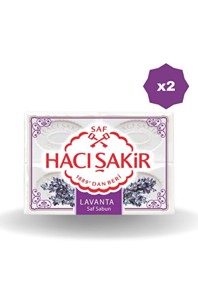 Hacı Şakir صابون هاكيساكر لافندر 600 جرام - (2 قطعة)