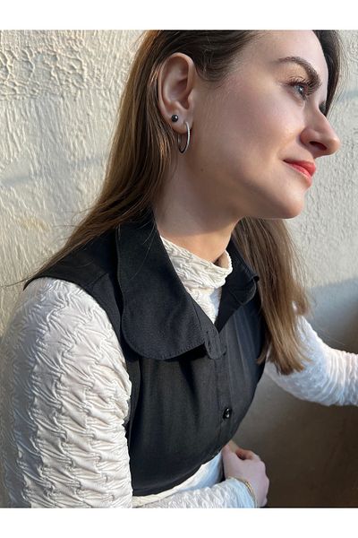 mirach Lilyum Series Exclusive Boxed Daisy Model Shirt Collar Sleeveless Poplin Premium Collection