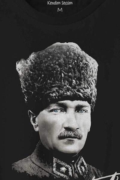 Kendim Seçtim Tricou cu imprimeu Ataturk Gazi Mustafa Kemal Tricou unisex