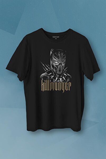 Kendim Seçtim Zlatni Jaguar Crni Panter Film Štampano Majica Unisex T-shirt