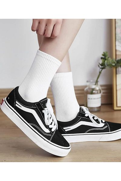 Sportingen Șosete de tenis unisex din bumbac de 6 perechi - Dimensiune socket