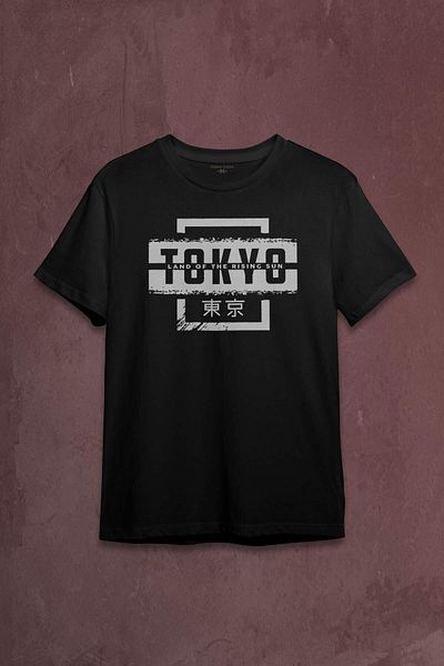 Kendim Seçtim Japoneză Tokyo City Japonia Japonia Tricou imprimat Tricou unisex