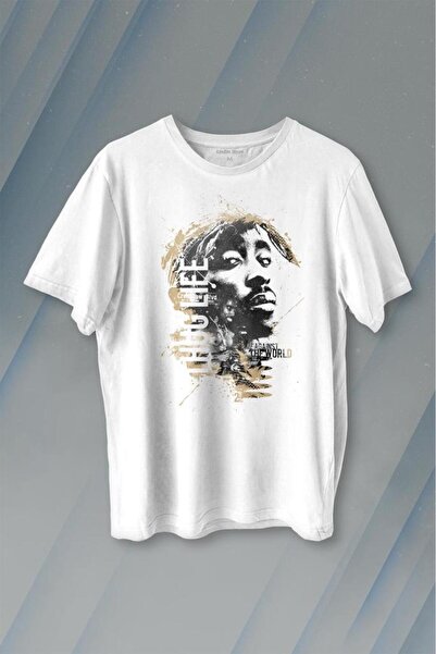 Kendim Seçtim 2pac Hip Hop Rap Američka Zapadna Obala Štampano Majica Unisex ...