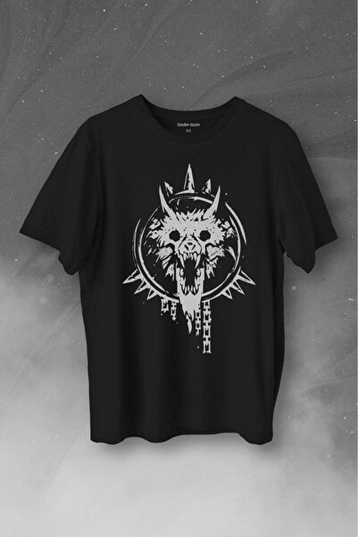 Kendim Seçtim Tricou cu imprimeu Viking Fenrir Wolf Head Vikings Wolf Head Tr...
