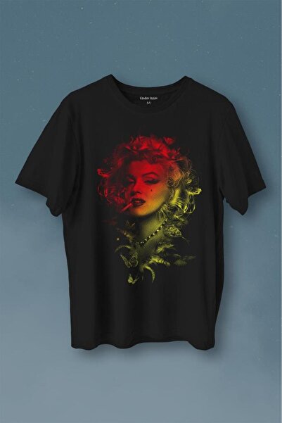 Kendim Seçtim Marilyn Monroe Smešna Plavuša 60-ih Nostalgija Film Retro Štamp...