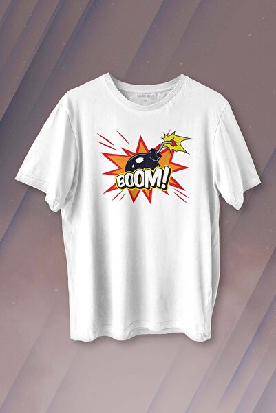 Kendim Seçtim Boom Bomb Zabavna Ručna Bomba Štampano Majica Unisex T-shirt