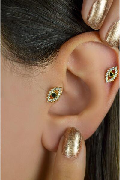 Sacce Scarves&Accessories Piercing tragus cercel helix cartilaj cu figurină ochi