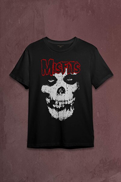 Kendim Seçtim The Misfits Legacy Of Brutality Punk Rock Music Printed T-Shirt Unisex T-shirt