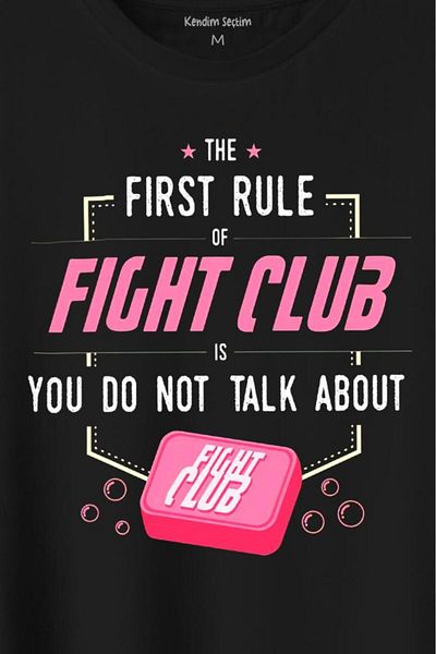 Kendim Seçtim Tricou imprimat First Rule Of The Fight Club Tricou unisex