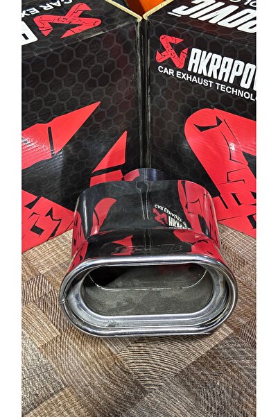 EMI EMİ OVAL ÖZEL TASARIM KROM EGZOZ UCU