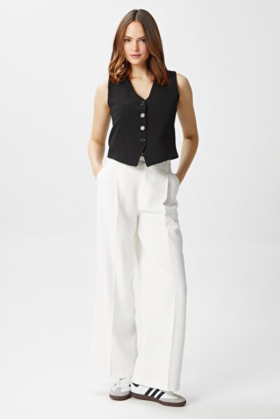 Ritnice Women's Milena Lined Black Vest