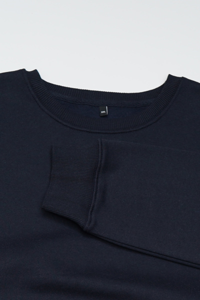 so cool Синя кофта з принтом силуету єнота в сорочці