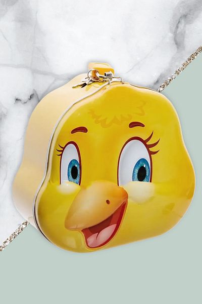 Hyd Cute Piggy Bank with Metal Lock and Keychain - Kids Duck Coin