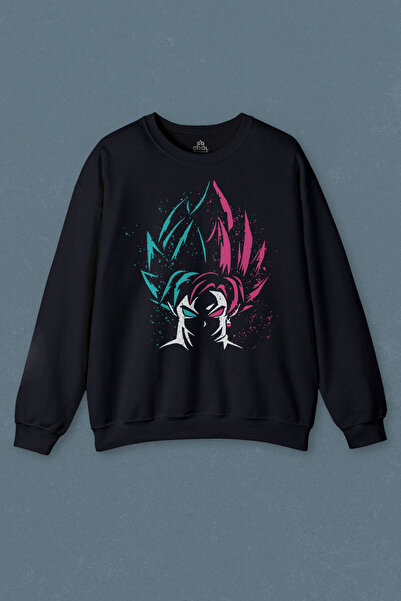 so cool Hanorac bleumarin Dragon Ball Z Son Goku Imprimat unisex