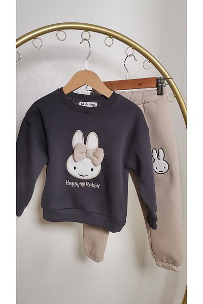 morpembej kadın erkek çocuk Happy Rabbit Girl's Set