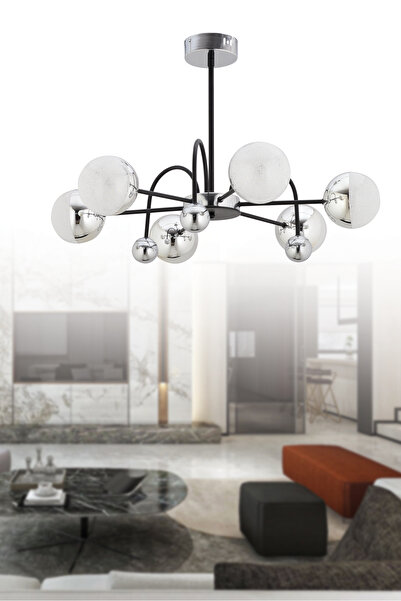 lüx aydınlatma NARİN 6LI LEDLİ AVİZE