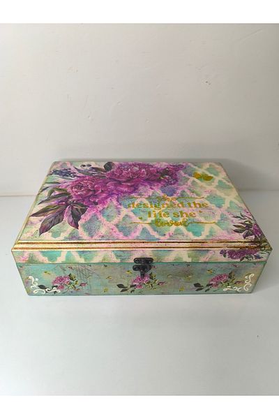 IremTasarimAtolyesi Souvenirs Wooden Box Home Decoration Products