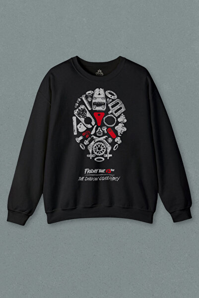 so cool Unisex crna majica Friday The 13th Trinaesti petak Štampano