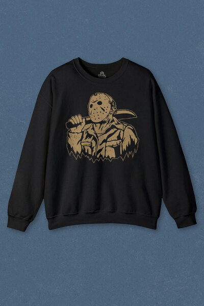 so cool Unisex dukserica Jason 13th Friday horor film Friday Štampano Sweat
