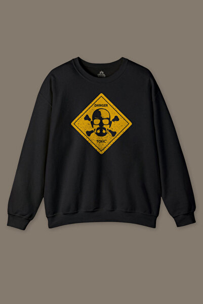 so cool Hanorac imprimat negru cu imprimeu Breaking Bad Serial TV Movie Danger