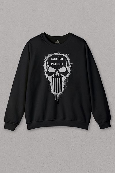 so cool Φούτερ Unisex Tactical Patriot Στρατιωτικός Πατριωτικός Πολεμιστής Φούτερ με στάμπα