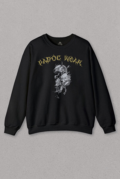 so cool Unisex dukserica Wolf Padoc Kurt Ekskluzivna gotička tamna Štampano d...