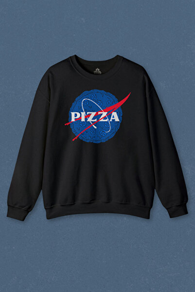 so cool Unisex dukserica Pizza NASA Svemirska agencija Kosmos Astronaut Štamp...
