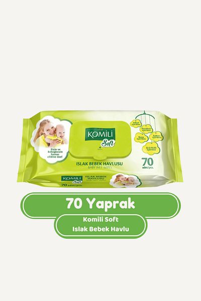 BT Store Komili Soft Covered Wet Baby Towel