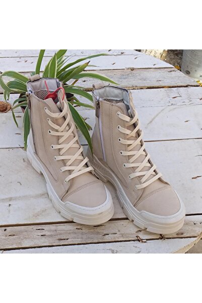 Kuum K3801 Γυναικείες αθλητικές μπότες από γνήσιο δέρμα Nubuck