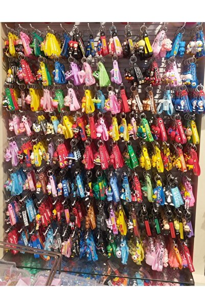 womi Hediyelik Anahtarlık 5 Adet Mix Figürlü Anahtarlık Set