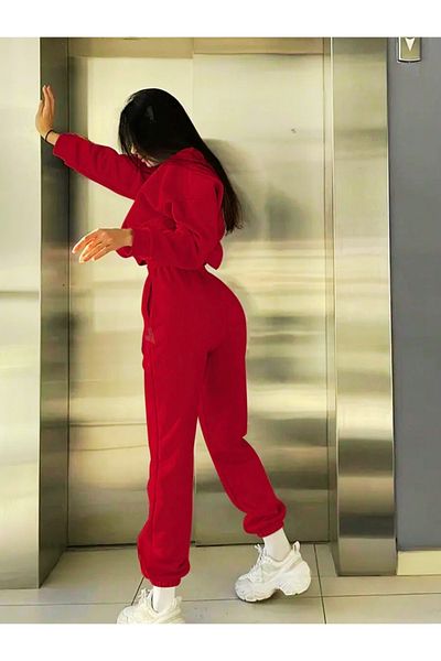 MODASHOT Women's Tracksuit Set -Crew Neck - Olso Brand Printed Stylish and Comfortable Design