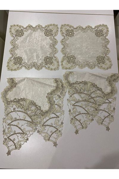 ART ÇEYİZ Σετ σαλονιού 5 τεμαχίων 175x60