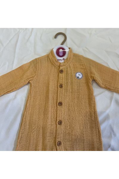 HappyMom Organic Cotton Muslin Jumpsuit