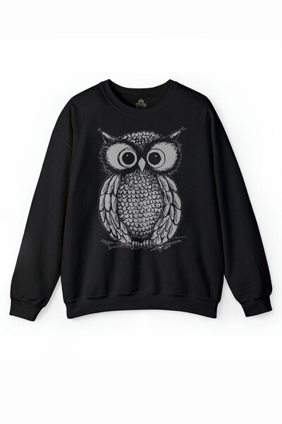 so cool Ovoxo Baykuş Owl Gang Hip Hop Muzika Štampano Dukserica