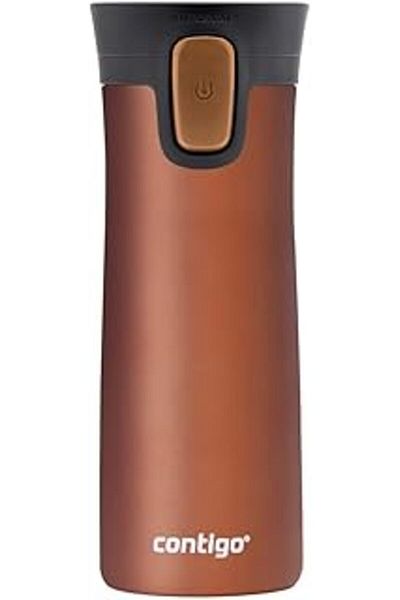 nazeninstoğu كوب ELZ للجنسين Pinnacle Snapseal Thermo معزول من الفولاذ المقاوم للصدأ، بني، 420 مل FRNTR 1127