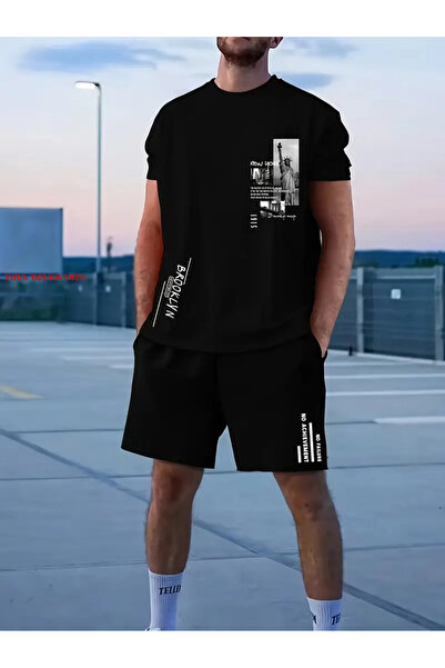 FULL TOLERANCE Σετ ανδρικό μπλουζάκι με κοντό μανίκι Brooklyn New York Sculpt...