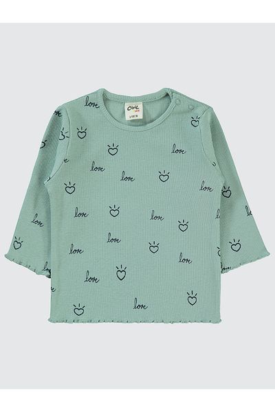 Civil Baby Green Baby Girl Sweatshirt - 6-18 Months