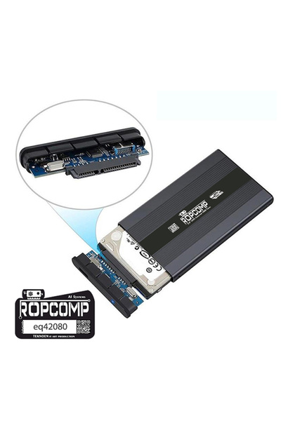 Ropcomp 2.5" USB 3.0 Sata Harici SSD - HDD Kutusu
