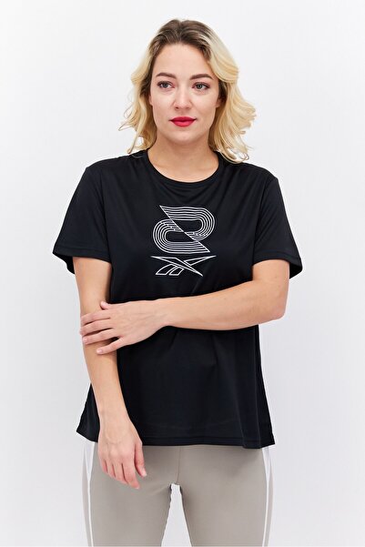 Reebok Women Sportswear Fit Training Top, Black