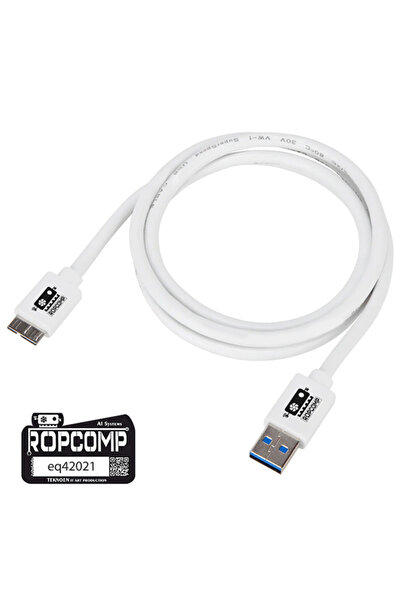 Ropcomp USB Micro-B Data Kablosu USB 2.0 100cm