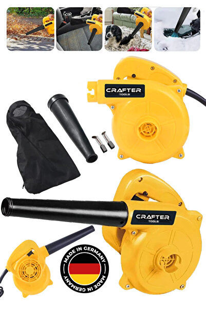 CRAFTERTOOLS Germany Profesyonel 450 Watt Hava Üfleme / Emme Makinesi Elektri...