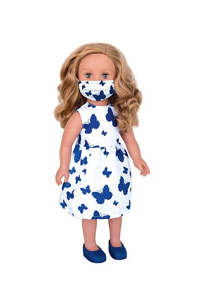 Hayati Girl Siba Doll With Mask With Sports Outfit For Doll