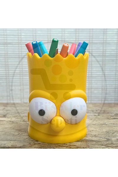 Bi'şeyler Sepeti Bart Simpson Pen Holder