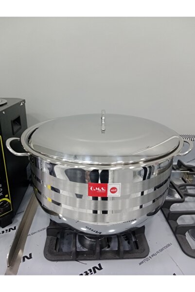 OMS Steel Large Pot 40*24 cm
